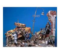 1/35 10pcs Resin Model Kit German Soldiers & Officers WW2 Unpainted