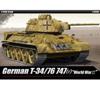 1/35 German T-34/76 747(r) World War II #13502 by ACADEMY