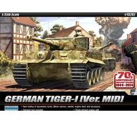 Academy 1:35 Tiger-I Mid Version German Heavy Tank Model Kit