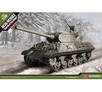 1:35 Academy M36B2 Us Army Battle Of The Bulge Kit ACD13501 Model