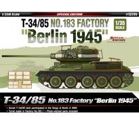 Academy Model Kit T-34/85 No.183 Factory 'Berlin 1945' 1:35 New Tooling ACA13295