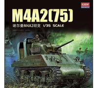 Academy 1:35 USMC M4A2 Sherman (75mm) 'Pacific Theater' Skill Level 4 - 13562