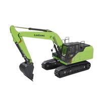 1:35 For 922F-E Green Excavator Alloy Miniature Model Suitable For Engineering Car Enthusiasts