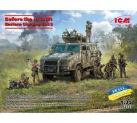 1:35 ICM KIT Before The Assault. Eastern Ukraine 2022 Kit ICMDS3521 Model