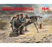 ICM ICM35711 1:35-WWI German MG08 MG Team (2 figures)