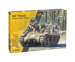 1:35 Italeri 1M7 Priest Gun Motor Carriage KIT IT6580 Model