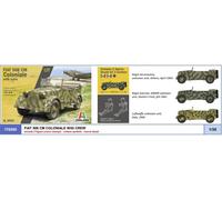Italeri 6550 - 1:35 Fiat 508 CM Coloniale with Figures - New