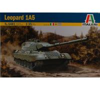 1:35 ITALERI Krauss-Maffei Wegmann Tank Leopard 1 A5 1998 Kit IT6481 Model