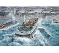 LCVP with US INFANTRY - MILITARY VEHICLES 1:35 - Italeri 6524
