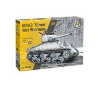 Italeri 96440 M4A3 76mm Wet Sherman, 1:35 Scale, Plastic Model Kit/Model Assembly