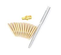 1/35 Metal Barrel Cannon Tube & Brass Artillery Shell Miniatures Fit for Tamiya 35216/35227 German Tiger I Tank Model