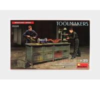 1:35 Miniart Accessories Banco Da Lavoro Toolmakers Kit MA38048 Model