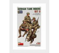 1:35 MINIART Accessories German Tank Riders Military Figures Kit MA53024 Model