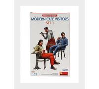 MiniArt Scale Model Kit Modern Cafe Visitors Set #1 1:35 MA38085