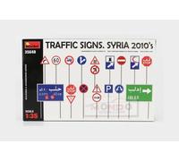 MiniArt Unassembled Plastic Model Kit MIN35648 Traffic Signs Syroa 2010's 1:35 Grey
