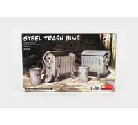 Miniart 1:35 - Steel Trash Bins
