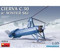 1:35 MINIART Avro Cierva C.30 Se-Aea Airplane Winter Ski 1933 Kit MA41014 Model