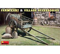 Miniart 1:35 - Farm Cart with Village Accessories
