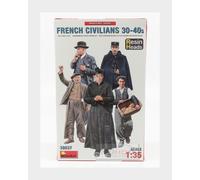 Miniart 1:35 - French Civilians 30-40s (Resin Head) Figures