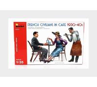 Miniart 1:35 - French Civilians in Cafe 1930-40's