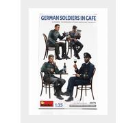 Miniart 35396 - 1/35 German Soldiers In Café - New