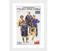MiniArt - Figure Set - Italian WWII Tank Crew 35500 - 1:35 - Resin Heads