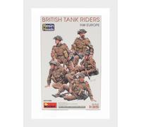 Miniart 1:35 - British Tank Riders NW Europe w/Resin Heads