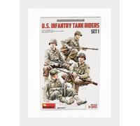 Miniart 1:35 - US Infantry Tank Riders Set 1