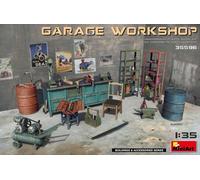 1:35 Miniart Garage Workshop Kit MA35596 Model