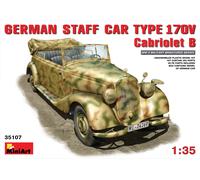1:35 Miniart German Staff Car Typ 170v. Cabriolet B Kit MIN35107 Model