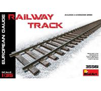 Miniart 35561 - Model Making Accessories Railway Track European Gauge