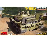 MiniArt Plastic Model Kit T-55A Mod. 1970 1:35 Interior Kit Unpainted MIN37094