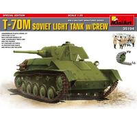 MIN35194 - Miniart 1:35 - T-70M Soviet Light Tank Special Edition