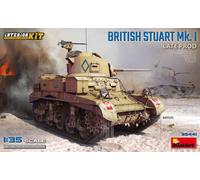 MiniArt Model Kit British M3 Stuart Mk I Late Production – Interior – 1:35