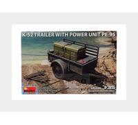 Miniart 1:35 - K-52 Trailer w/Power Unit PE-95, Molded Color