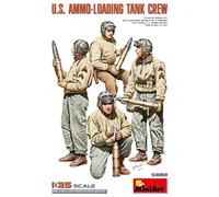 1:35 MINIART U.S. Ammo-Loading Tank Crew. 2Nd Edition Kit MA53069 Model