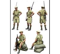 1/35 Resin Figure Soldier Model WWII British Soldier Surrender Resin Miniature Kit (2 peoples, unassembled and unpainted) //Ti-864