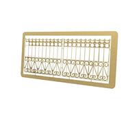 1:35 Scale 3D Puzzle Model Brass Door Handmade Educational,Style B | Stainless steel material,DIY assembly,for dioramas,advanced enthusiasts,not beginners,package includes 1