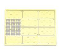 1/35 Scale Panther G/F/II Side Skirt Armor PE Set - Brass Photo-Etched Upgrade Kit For WWII German Tank Models