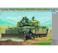 Trumpeter 1:35 scale model kit British Challenger 2 MBT (KFOR Kosovo) TRU00345