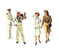 1/35 U.S. Navy Women's assistants + navy soldier (japan import)
