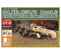 Dragon 1/35 Sd.Kfz.251/2 Ausf.C Rivetted Version mit Wurfrahmen 40 # 6966