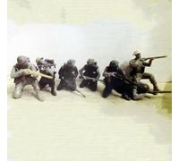 1/35 WWII British American Commando Soldiers Resin Model Kit Unpainted and Unassembled Resin Model Parts (7 Men) // C1N8-1