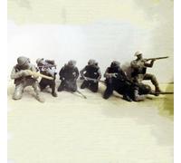 1/35 WWII British Soldiers Resin Model Kit Unpainted and Unassembled Resin Model Parts (7 Persons)//0G7z-1