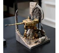 1/35 WWII German Tank Soldier Resin Model Kit Unpainted and Unassembled Soldier Resin Model Kit (4 Soldiers + Includes Tank + Scene Base) // X1J5D1