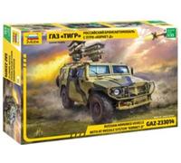Zvezda Plastic Model Kit GAZ Kornet 1:35 (3682) with AT Missile System Unpainted
