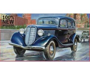 1:35 Zvezda Gaz M1 Soviet Staff Car Kit Z3634 Model