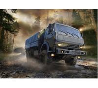 1:35 Zvezda Kamaz Truck 3-Axle Kit ZS3697 Model