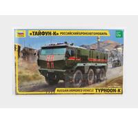 Zvezda 3701 Typhoon K 6x6 MRAP 1:35 Plastic Model Truck Kit