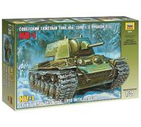 Zvezda 1/35 3624 KV-1 Soviet Heavy Tank Mod 1940 with L-11 gun